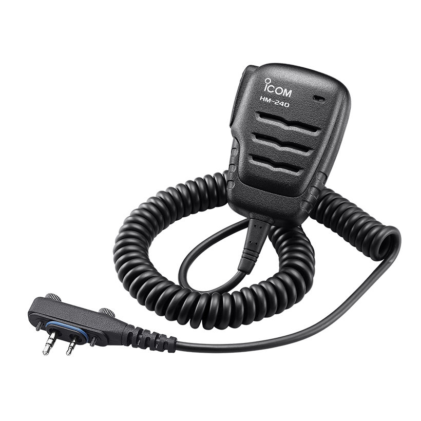 Icom HM-240 Microfono altoparlante per IC-A16E VHF Aeronautico, impermeabile IPX7