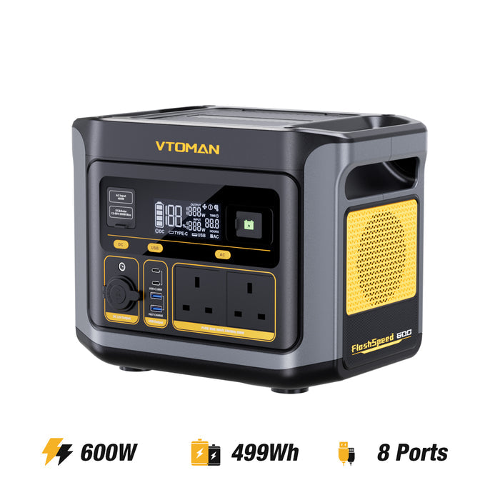 VTOMAN FLASHSPEED 600 Stazione di Energia Portatile da 600W