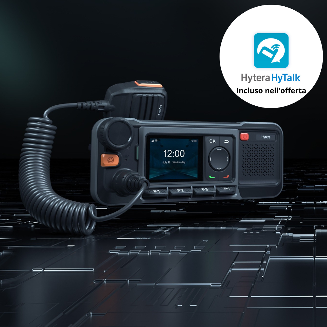 Hytera Radio POC MNC360 + Abbonamento 1 anno Hytalk Server (SIM esclusa)