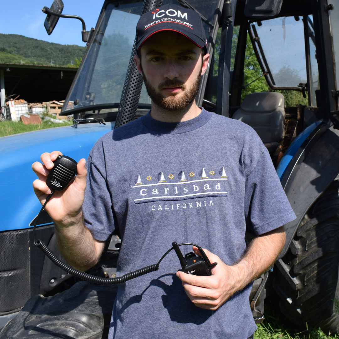 Icom IC-U20SR Kit Valigia di Ricarica da 6 Radio Ricetrasmittenti Professionali PMR446