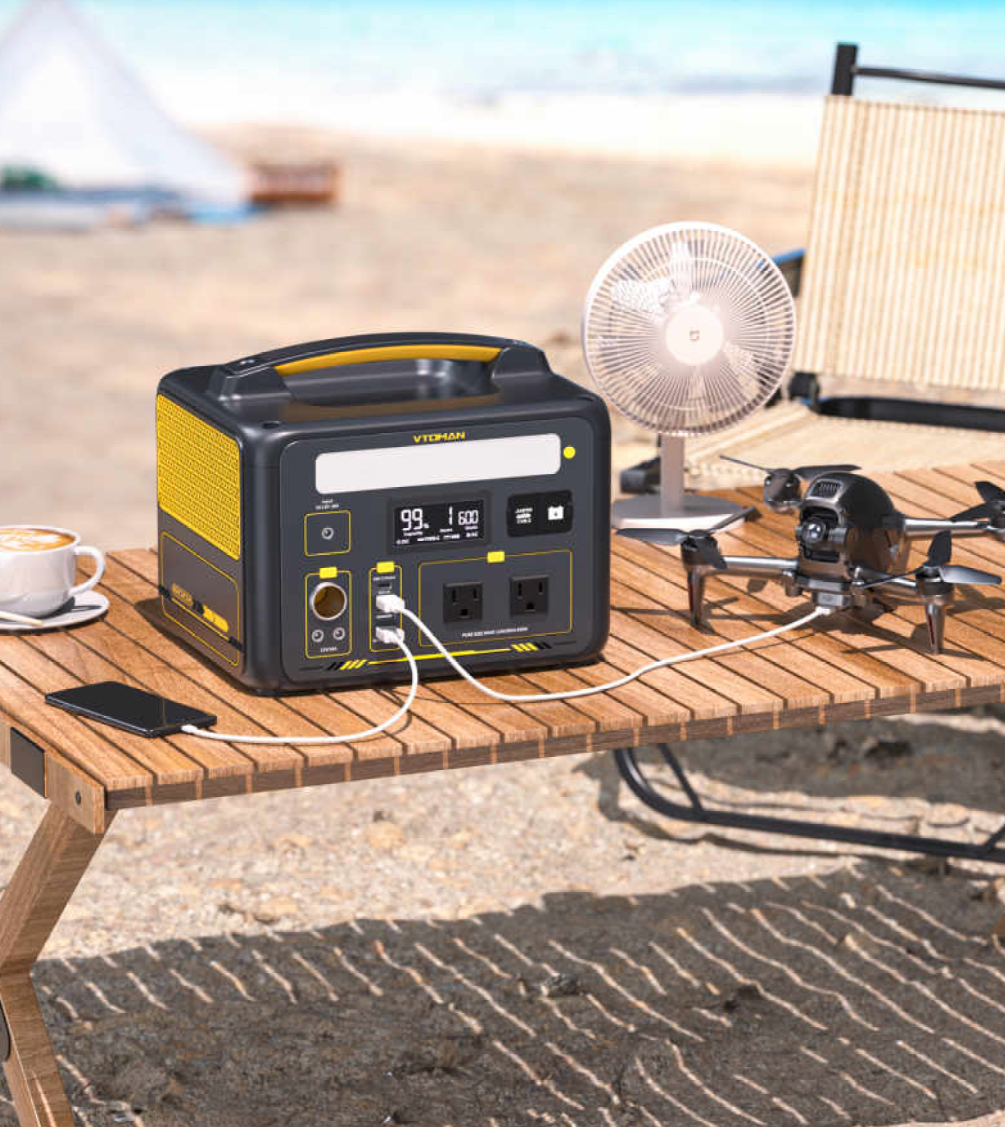 VTOMAN JUMP 600X Stazione di Energia Portatile da 600 W