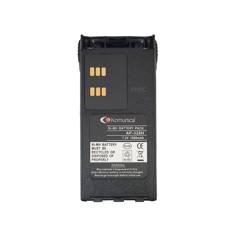 AP-328H BATTERIA Comunica COMPATIBILE HNN9013 7,2 VOLT 1800 Mah Ni-Mh PER MOTOROLA GP-320, GP340, GP360, GP380