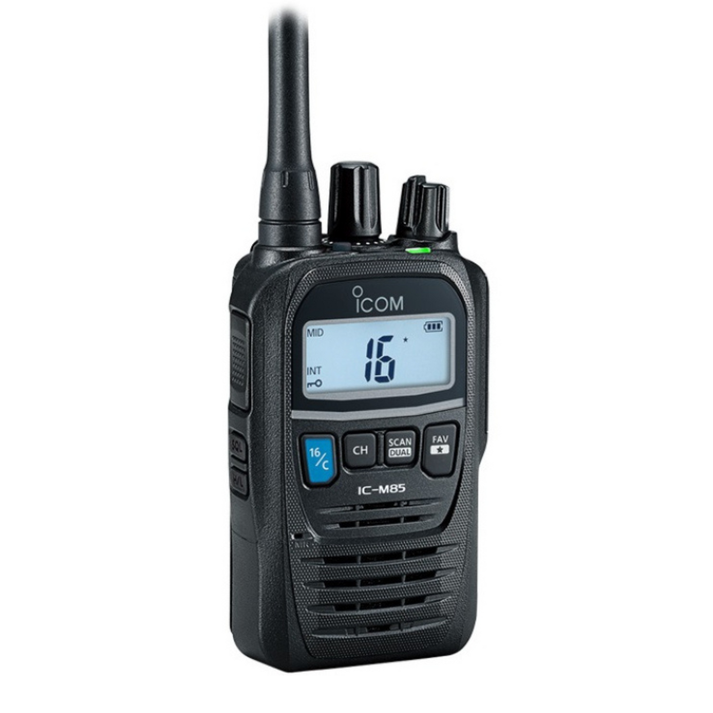IC-M85E Icom Ricetrasmettitore VHF Nautico Portatile - Programmabile su frequenze PMR professionali