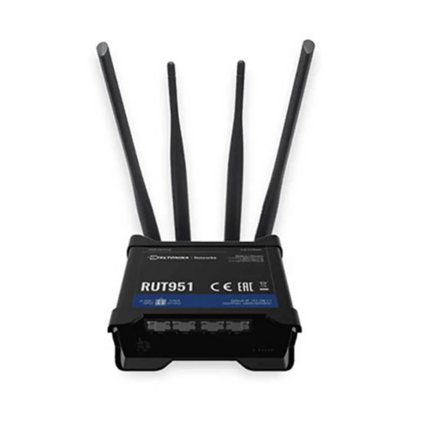 Teltonika RUT951 Industrial LTE Cat 4 Router Dual-SIM, 4 x Ethernet and WiFi