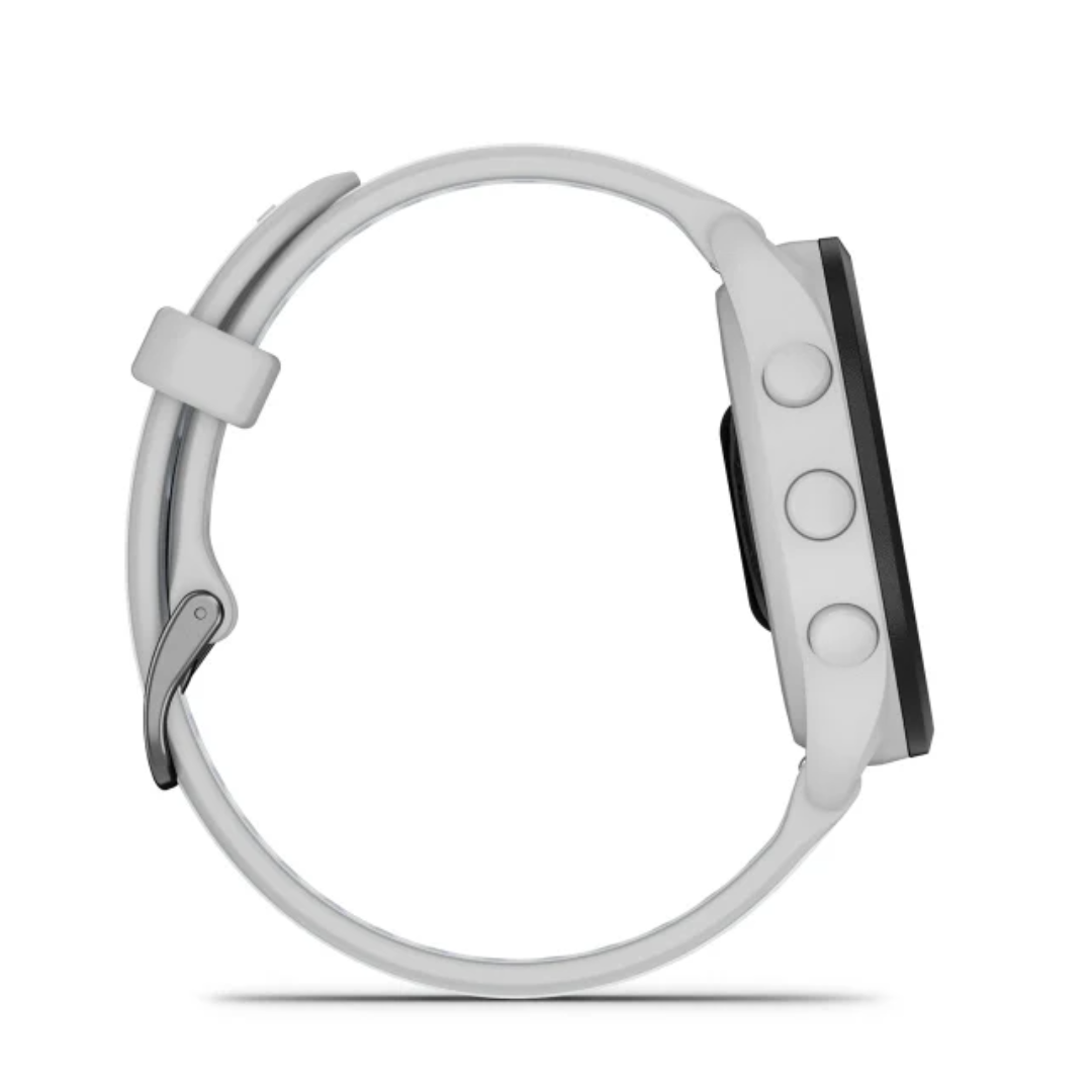 Garmin Forerunner 165 Smartwatch con GPS per la corsa bianco