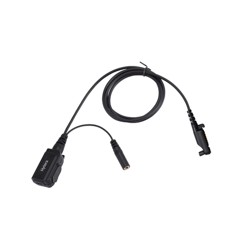 Hytera ACN-02P Microfono con tasto PTT e presa jack 3.5mm per serie HP7**, HP6**, HP5**, PDC680, PTC680, PD6**, X1, Z1