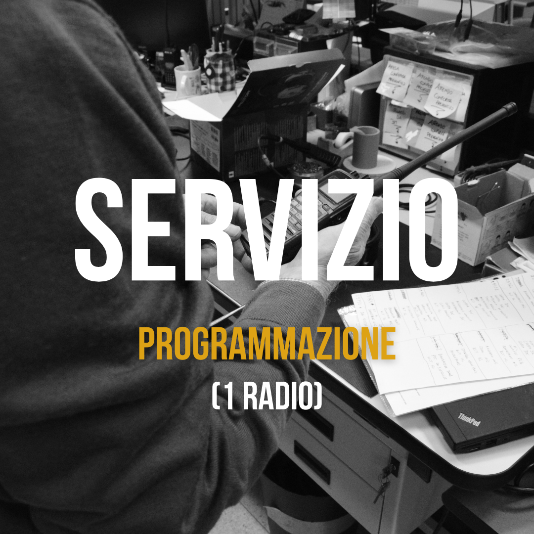 Servizio di programmazione (1 Radio)