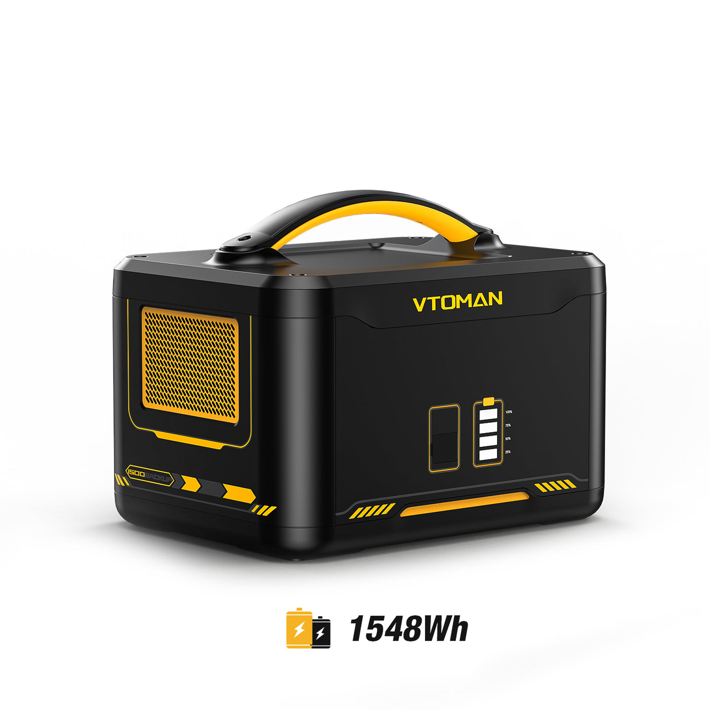 VTOMAN Jump 1500X EXTRA BATTERY 1548Wh con cavo CP3500 per collegamento a Jump 1500X/2200