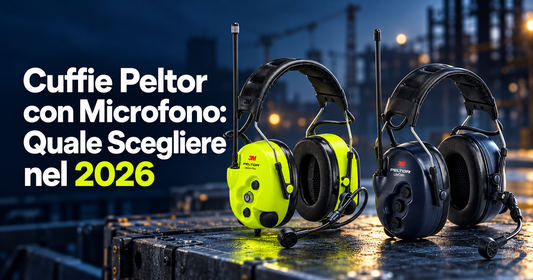 Cuffie 3M Peltor con microfono: quale scegliere nel 2026