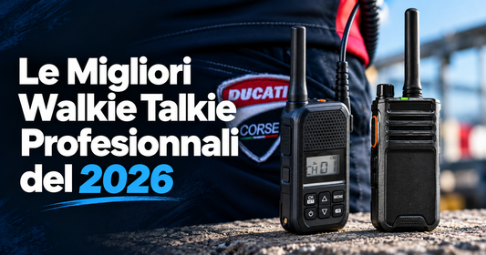 Le migliori walkie talkie professionali del 2026