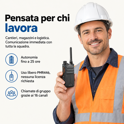 Hytera AP515LF Ricetrasmettitore professionale di uso libero analogico PMR446
