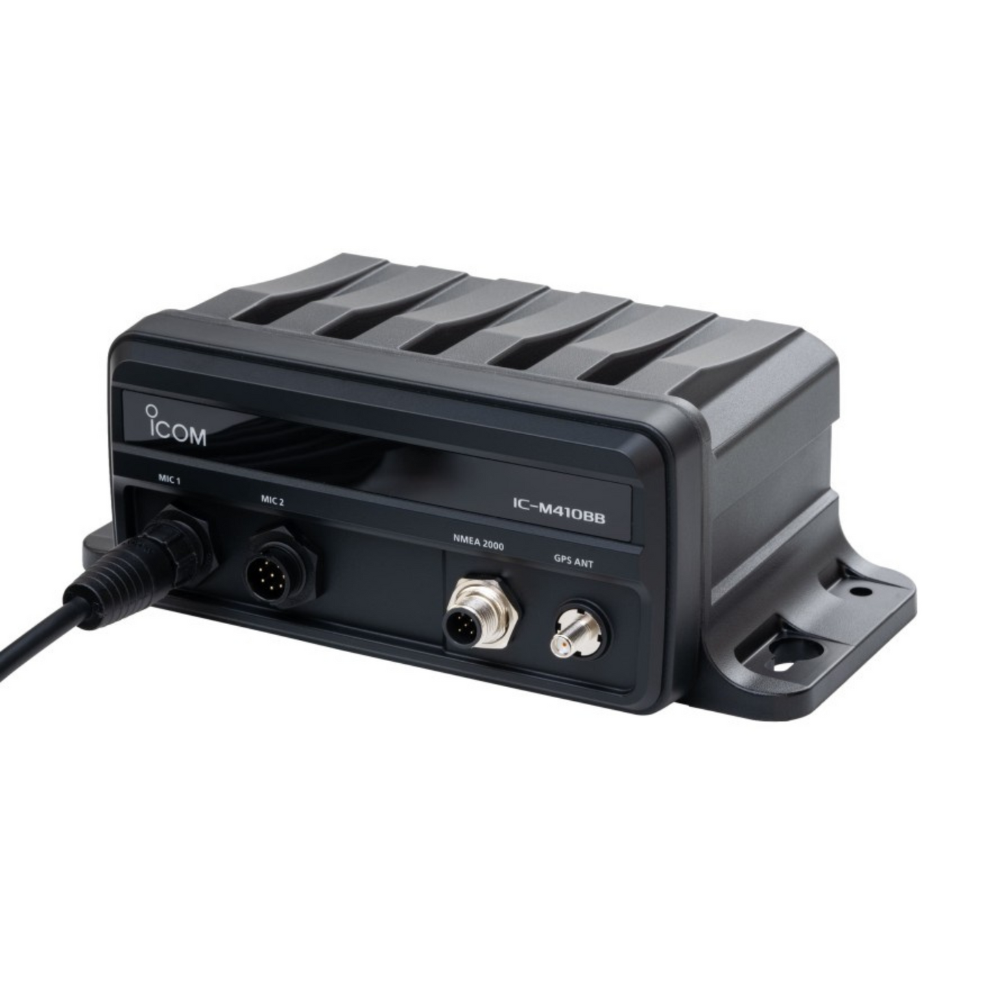 Icom IC-M410BB – Ricetrasmettitore Nautico VHF Black Box in policarbonato con DSC in classe D, ANC e ricevitore GNSS