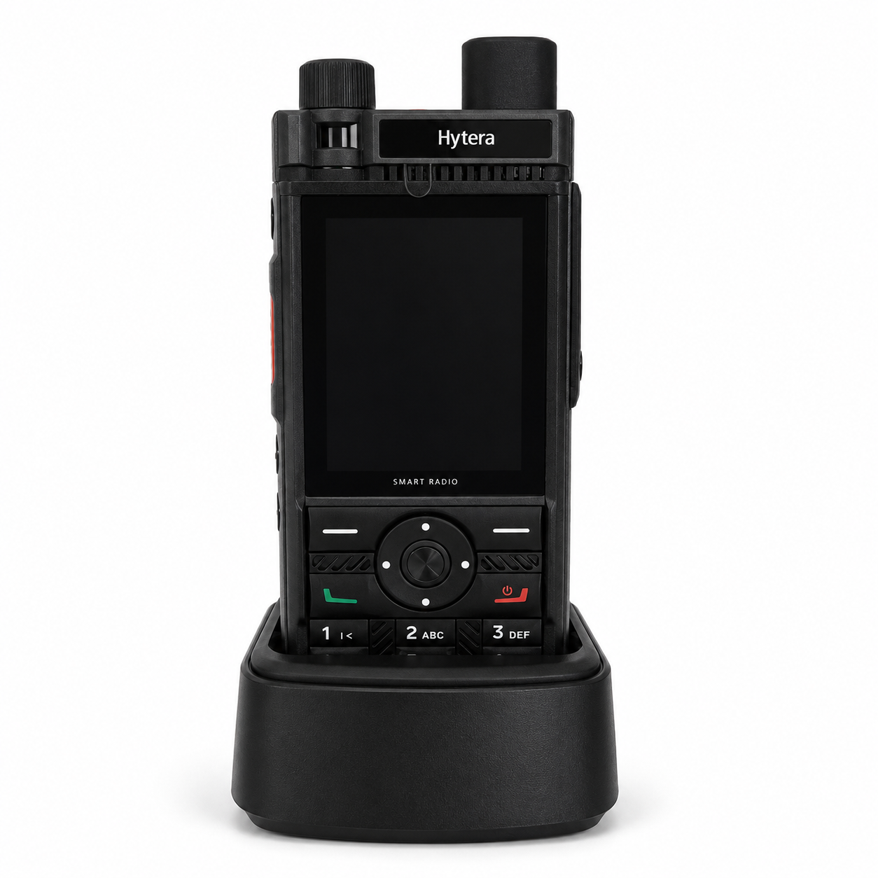 Hytera CH20L27 Base caricabatterie dual-unit (per 1 radio e 1 batteria) per batterie Li-Polymer da usare con PS2030 fornito con la P50, P50PRO e P60