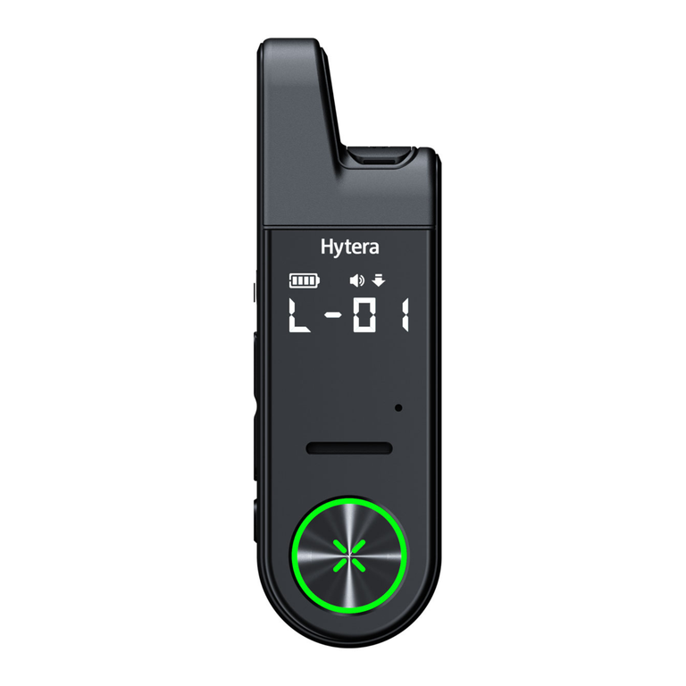 Hytera S1 Mini Ricetrasmettitore professionale di uso libero analogico PMR446 con auricolare