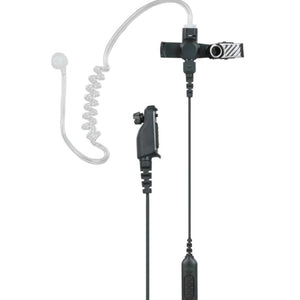 Hytera EAN30-P Auricolare con tubetto acustico trasparente con microfono e PTT in linea per BP515LF, BP5xx, P50, P50PRO, P60