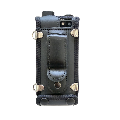 Custodia morbida in pelle per Hytera P50 e P50PRO con clip da cintura
