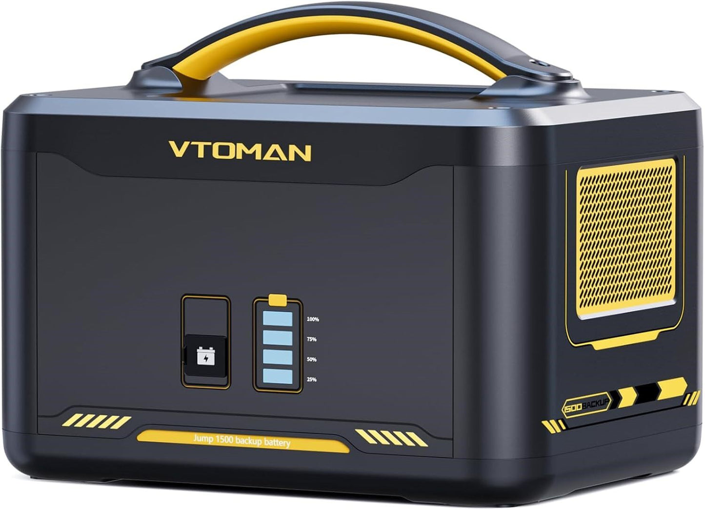 VTOMAN Jump 1500X EXTRA BATTERY 1548Wh con cavo CP3500 per collegamento a Jump 1500X/2200
