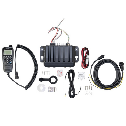 Icom IC-M410BB – Ricetrasmettitore Nautico VHF Black Box in policarbonato con DSC in classe D, ANC e ricevitore GNSS