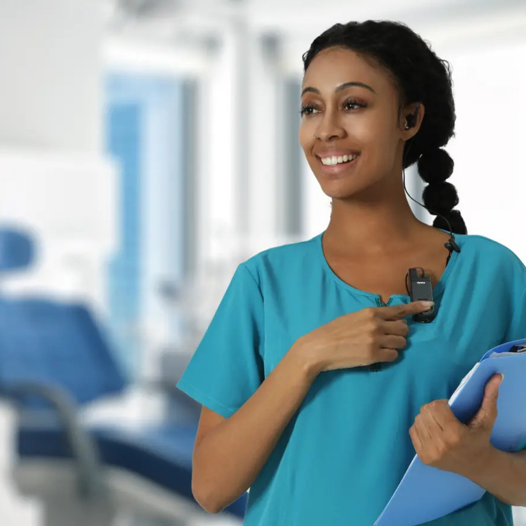 Hytera S1 Mini Ricetrasmettitore professionale di uso libero analogico PMR446 con auricolare