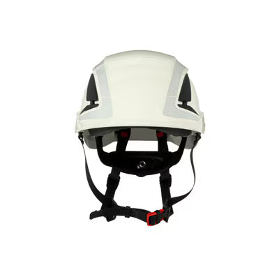 3M Peltor SecureFit™ Serie X5000 (X5014V-CE) Elmetto di sicurezza ventilato rifrangente verde ad alta visibilità compatibile con tutte le cuffie con attacco "P3E"