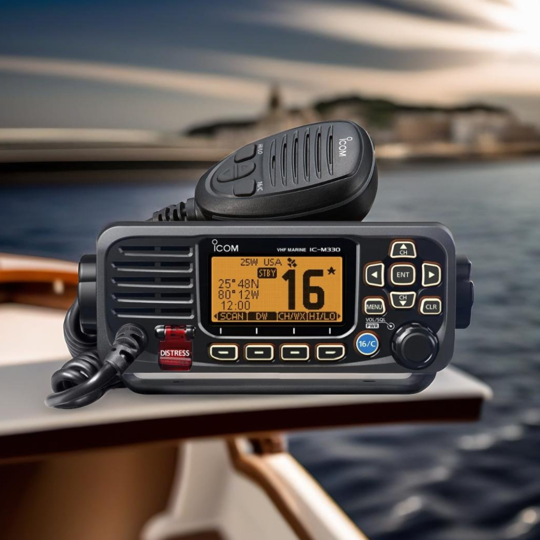 Icom IC-M330GE,  icom vhf marino, radio icom vhf, radio marina, vhf marina, vhf marino, radio nautica, vhf nautico, radio vhf nautica, vhf marino fisso,vhf nautico fisso, radio per barca, vhf per barca