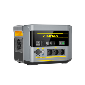 VTOMAN FlashSpeed 2400 Portable Power Station 1408Wh 2400W with EU Plugs