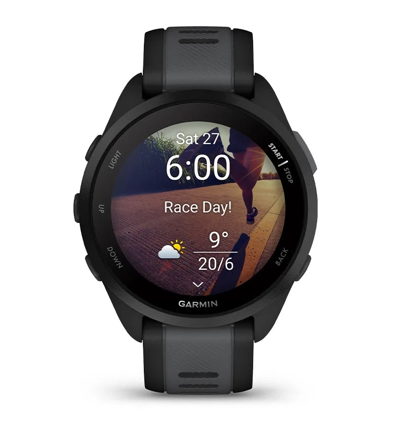 Garmin Forerunner 165 Smartwatch con GPS per la corsa nero