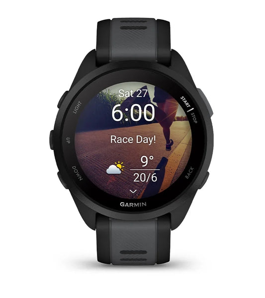 Garmin Forerunner 165 Smartwatch con GPS per la corsa nero