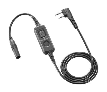 Icom OPC-2328 Cavo adattatore per HS-94/95/97 con pulsante PTT per IC-U20SR