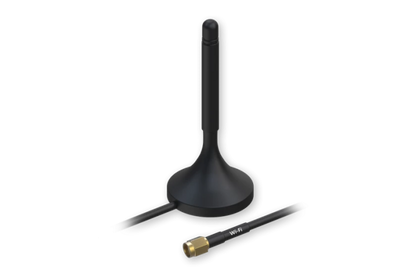 Teltonika PR1KRF30 Antenna WiFi magnetica, 3.0 dBi, cavo  RG 174 (3 mt), RP-SMA male