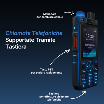 Hytera Radio POC P50 Pro (SIM esclusa)