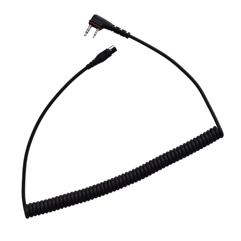 FLX2-U20 Cavo per cuffia 3M Peltor con PTT (111) per Icom IC-U20SR