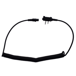 FLX2-F1000 Headset cable 3M Peltor with PTT (111) for Icom IC-F29 series