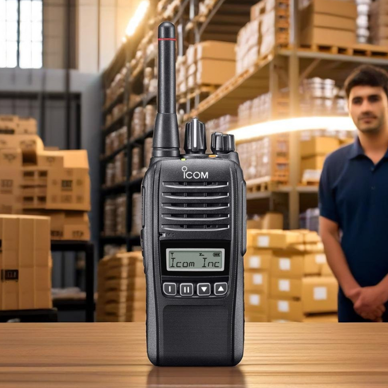 Icom IC-F29SDR Ricetrasmettitore professionale di uso libero analogico/digitale PMR446/dPMR446 con display impermeabile IP67