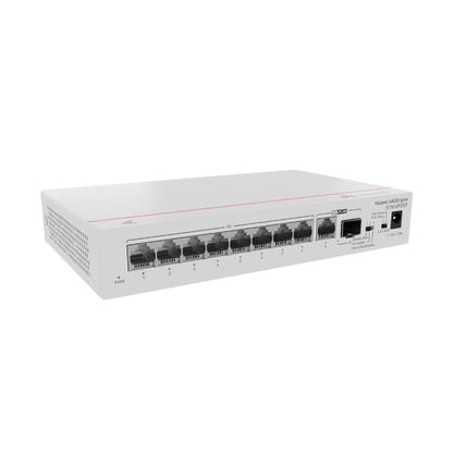 Huawei S110-8P2ST - Switch, layer 2, unmanaged, 8 ports PoE+