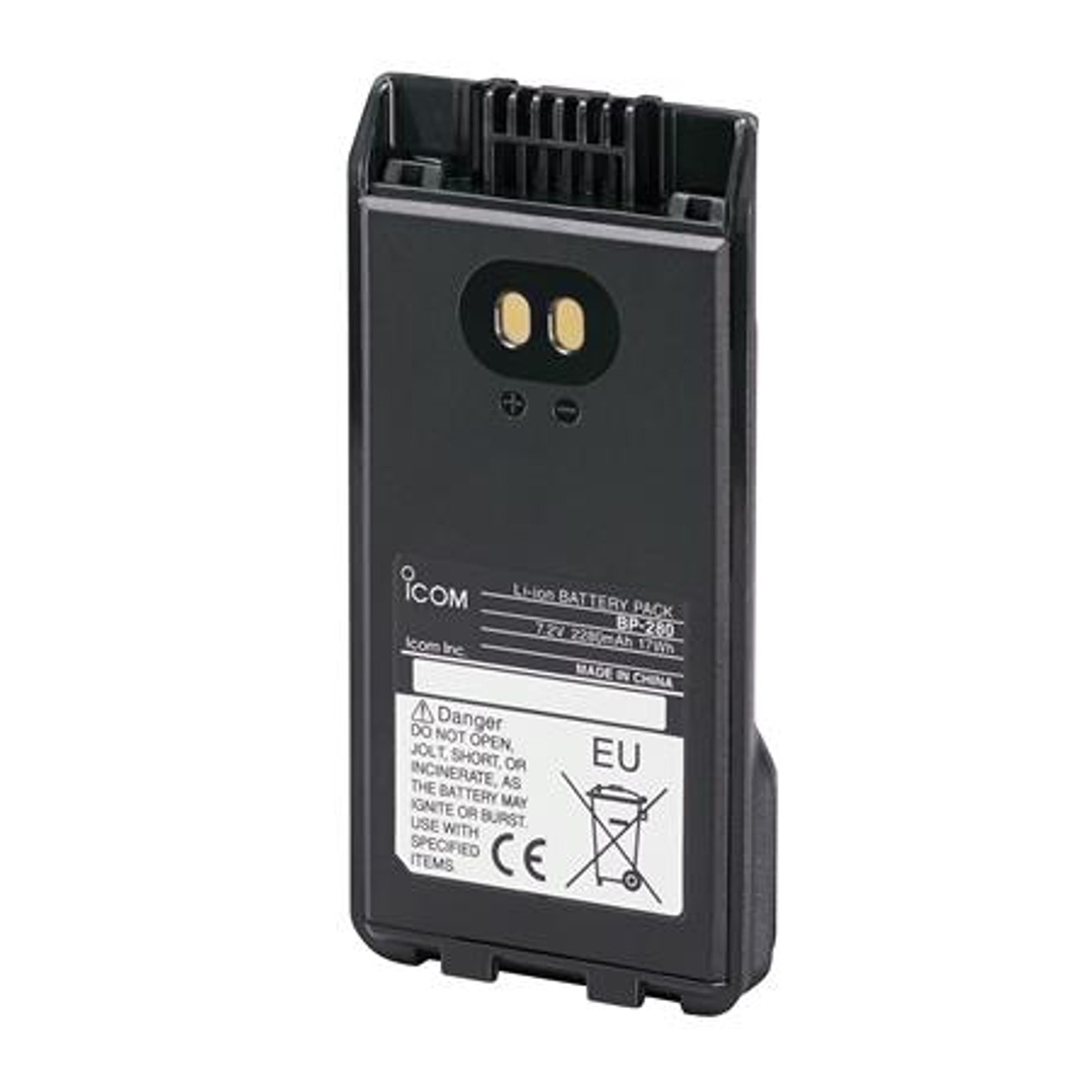 BP-280 batteria 2400 mAh per serie Icom ICF-29