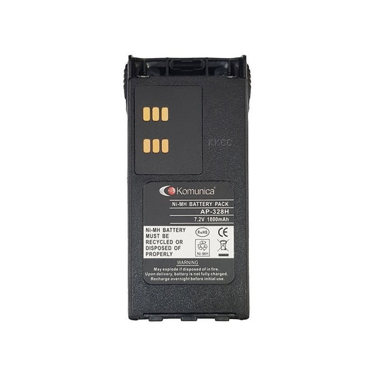 AP-328H BATTERIA Comunica COMPATIBILE HNN9013 7,2 VOLT 1800 Mah Ni-Mh PER MOTOROLA GP-320, GP340, GP360, GP380