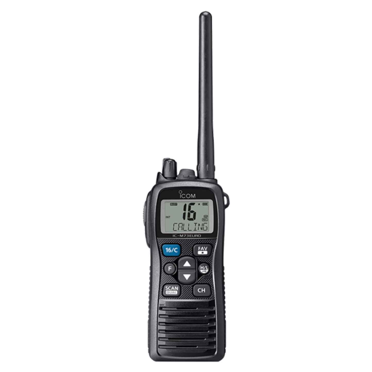 IC-M73EURO PLUS Icom – Ricetrasmettitore VHF nautico ergonomico, resistente con funzione Vox integrata