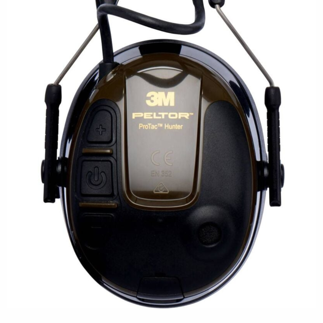 3M Peltor MT13H222A Cuffie da Caccia (ProTac) 26 dB, verde con bardatura temporale