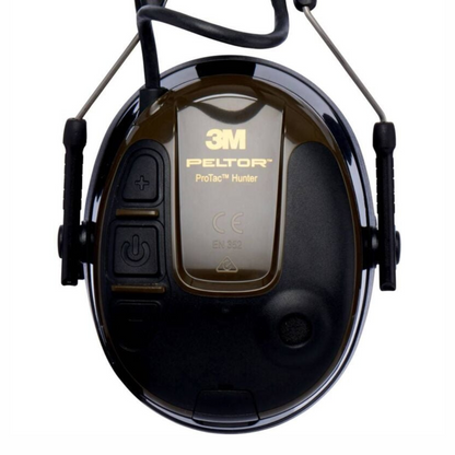 3M Peltor MT13H222A Cuffie da Caccia (ProTac) 26 dB, verde con bardatura temporale