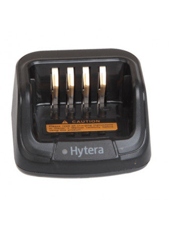 Hytera CH10A07 Base caricabatterie rapido per batterie Li-Ion/Ni-MH per BP5xx, PD4xx, PD5xx, PD6xx, PD7xx, PD9xx (da usare con alimentatore PS1044 o cavo da auto CHV09)