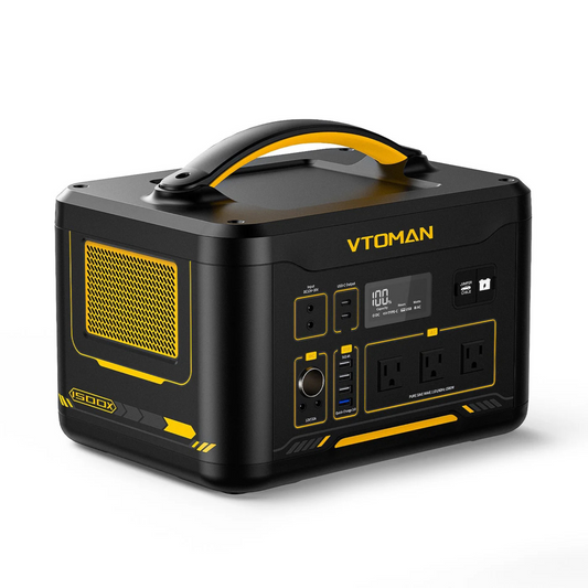 VTOMAN JUMP 1500X Stazione di Energia Portatile 828Wh 1500W con prese EU
