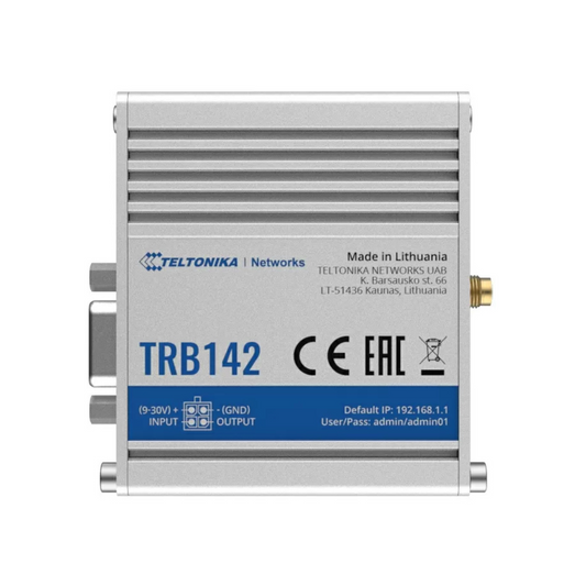 Teltonika TRB142 Gateway Controller 4G/LTE Ethernet Industriale