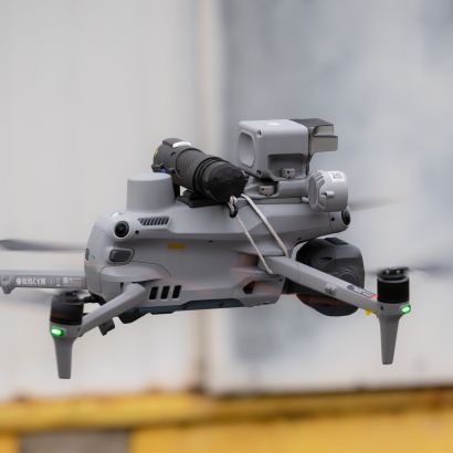 Dronavia Kronos M4 Paracadute MOC M2 + Terminatore FTS Esterno MOC 2511 per DJI Matrice 4 (certificato EASA C5)