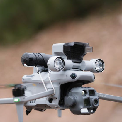 Dronavia Kronos M4 Paracadute MOC M2 + Terminatore FTS Esterno MOC 2511 per DJI Matrice 4 (certificato EASA C5)