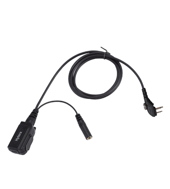 Hytera ACS-01 Microfono con tasto PTT e presa jack 3.5mm per PD365LF, PD355LF, PD3xx, BD3xx