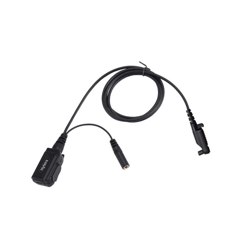 Hytera ACN-02P Microfono con tasto PTT e presa jack 3.5mm per serie HP7**, HP6**, HP5**, PDC680, PTC680, PD6**, X1, Z1
