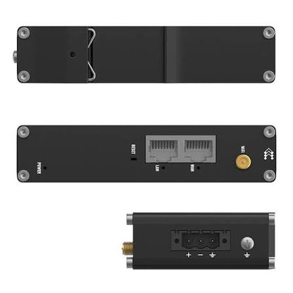 Teltonika RUT140 Industrial Router, Wi-Fi 2.4 GHz (b/g/n), 2x 10/100 ETH